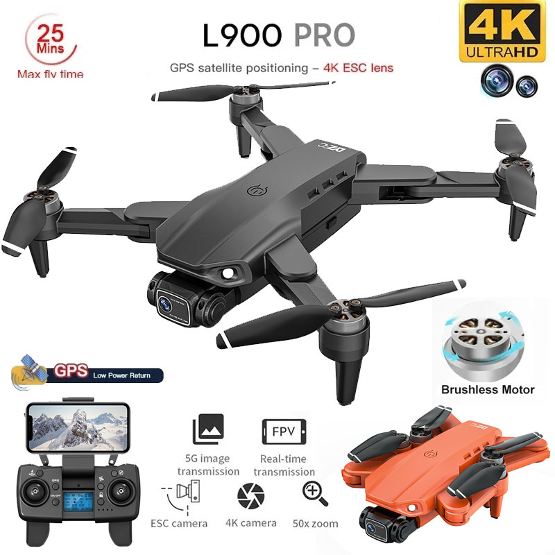 Drone Racing Camera - L900 Pro GPS Drone 4K profesyonel