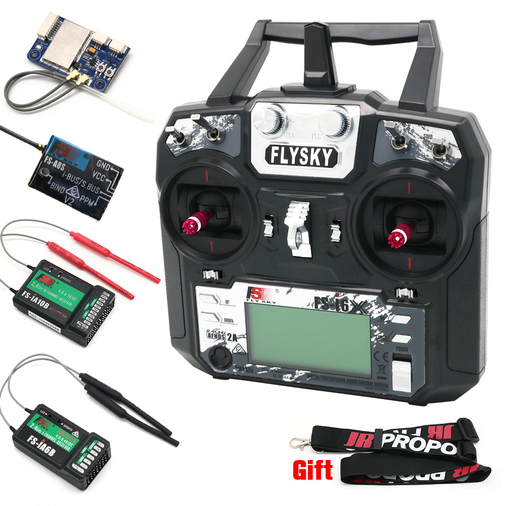 Drone Racing Transmitter - FLYSKY FS-i6X FS i6X 10 Kanallı