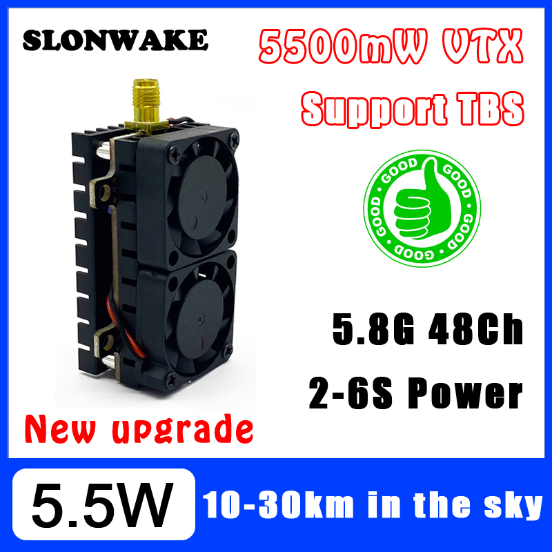 Drone Racing Transmitter - Uzun Menzilli 5.8GHz 5.5W Video Verici
