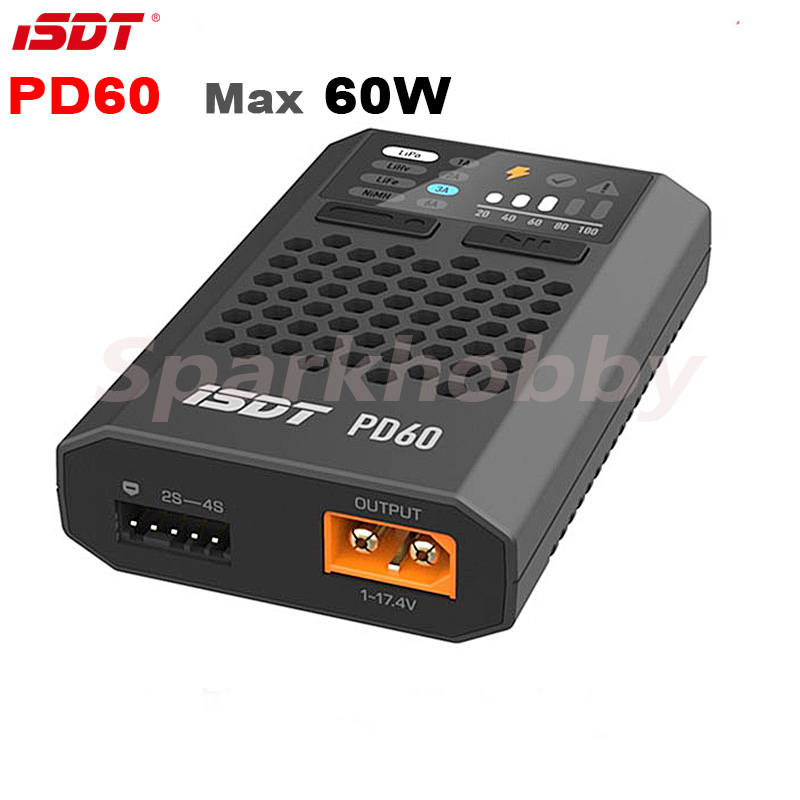 ISDT PD60S 60W 6A hızlı akıllı - Drone Racing Charger incelemesi ve fiyatı