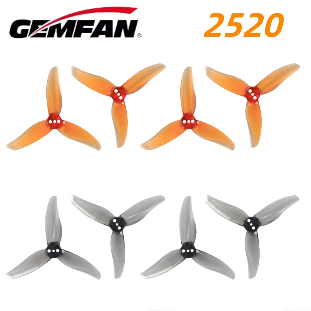 4 çift Gemfan Hurricane 2520 2 - Drone Racing Motor incelemesi ve fiyatı