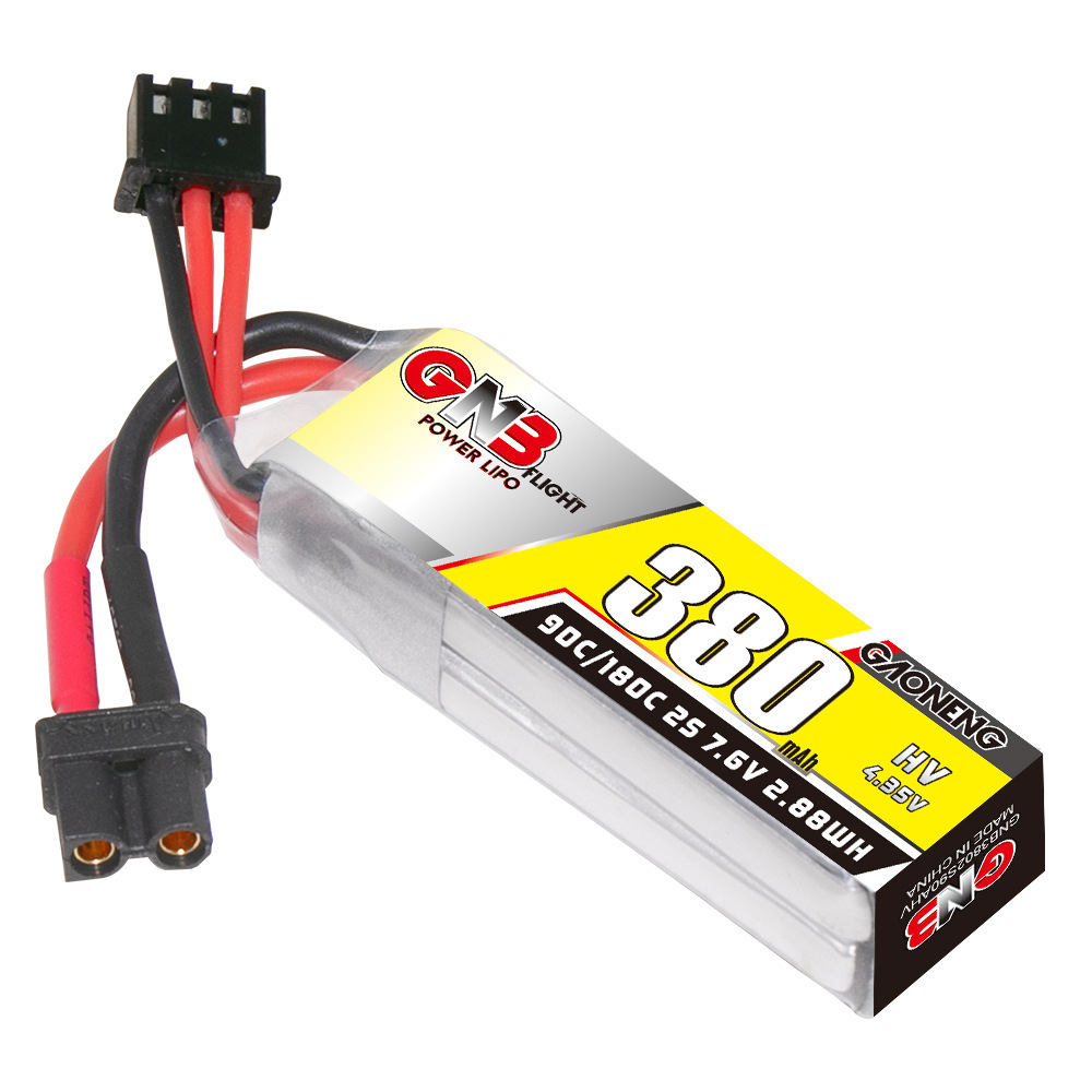 GNB 2S 7.6V 380mAh 90C/180C Li - Drone Racing Battery incelemesi ve fiyatı