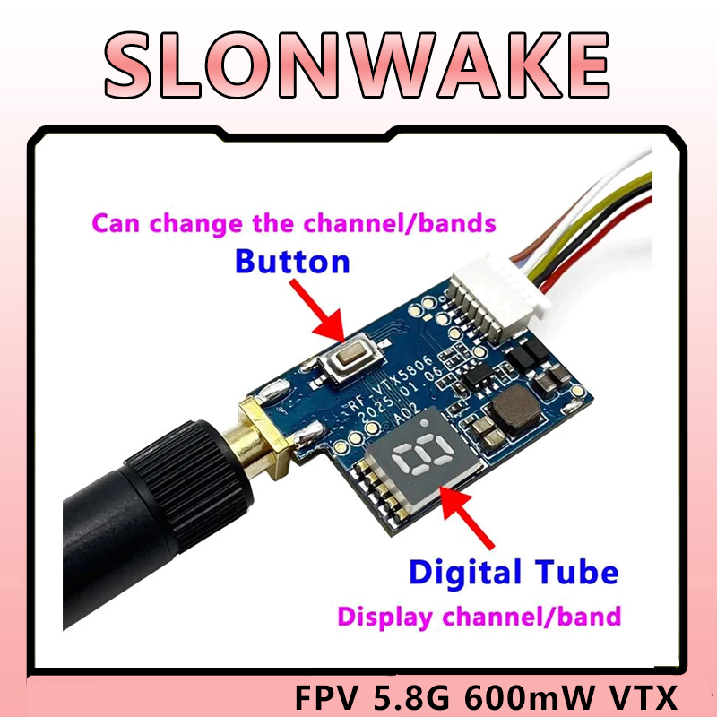 SLONWAKE 5.8G TS5823 PRO Mini  - Drone Racing Transmitter incelemesi ve fiyatı