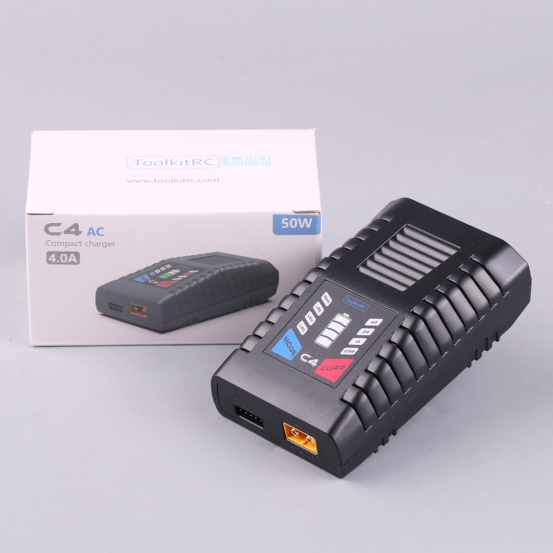 ToolkitRC C4 50W 5A AC Şarj Ci - Drone Racing Charger incelemesi ve fiyatı