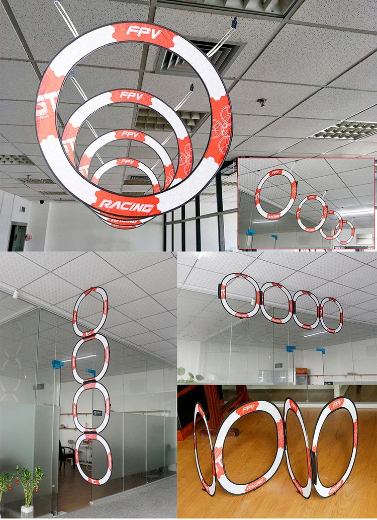 LDARC 765mm Daire Yarış Kapısı - Drone Racing Flag incelemesi ve fiyatı